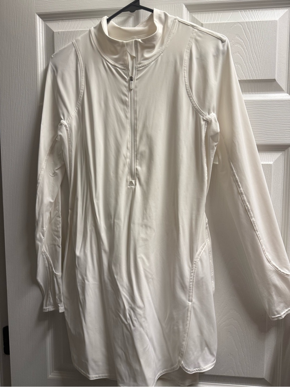 lululemon athletica Long Sleeve White Active dress
